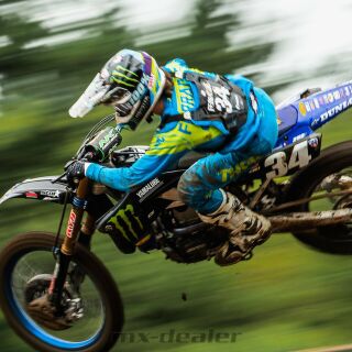 100% Prozent Airmatic V22 Blau Glove Handschuhe MTB DH MX BMX Motocross Enduro Quad