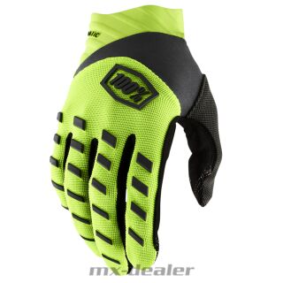 100% Prozent Airmatic V22 Gelb Glove Handschuhe MTB DH MX BMX Motocross Enduro Quad