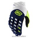 100% Prozent Airmatic V22 Navy Glove Handschuhe MTB DH MX...