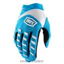 100% Prozent Airmatic V22 Blau Glove Handschuhe MTB DH MX...