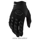 100% Prozent Airmatic V22 Schwarz Glove Handschuhe MTB DH MX BMX Motocross Enduro Quad M (9)