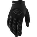 100% Prozent Airmatic V22 Schwarz Glove Handschuhe MTB DH MX BMX Motocross Enduro Quad L (10)