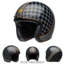 BELL Helmets Jethelm Custom 500 Helm RSD Wreakers Matt Glanz Schwarz Gold