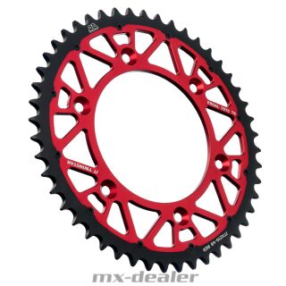 JT Sprockets Twinstar Dual Stahl Alu Kettenrad Honda Rot CR CRF 125 250 450 MX