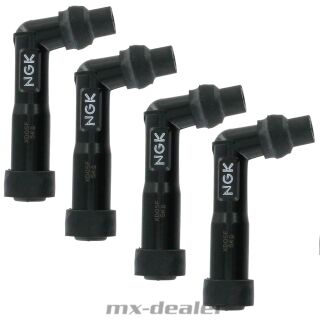 Zündkerzenstecker 4 Stück NGK XD05F 8072 für Honda Yamaha Suzuki Kawasaki