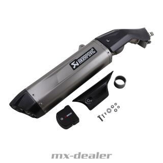Akrapovic Slip On HONDA CRF 1100 L Africa Twin Adventure Sports 2020 bis 2023