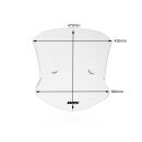 WRS Windschild Caponord klar f. BMW S1000XR 20–23 mit ABE