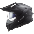 LS2 MX701 Explorer Solid Matt Schwarz Dualsport Enduro...