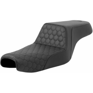 Saddlemen Sitzbank Step Up Honeycomb f. Harley Sportster 04-22