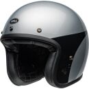 BELL Custom 500 Helm XL Chassis Schwarz Silber Glanz