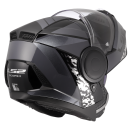 LS2 Klapphelm Scope II Motorrad Helm Oxyd Schwarz Titanium Gloss FF902 Tourenhelm Urban