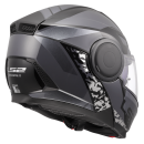 LS2 Klapphelm Scope II Motorrad Helm Oxyd Schwarz Titanium Gloss FF902 Tourenhelm Urban