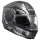 LS2 Klapphelm Scope II Motorrad Helm Oxyd Schwarz Titanium Gloss FF902 Tourenhelm Urban
