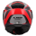 LS2 Klapphelm Scope II Motorrad Helm Oxyd Grau Rot Gloss FF902 Tourenhelm Urban