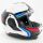 LS2 Klapphelm Advant II Triple Blau Weiß Rot FF910 Motorrad Helm Integralhelm XL (61-62cm)