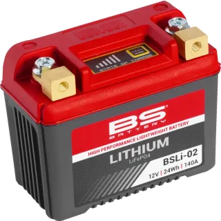 BS Battery Lithium Ionen Batterie für KTM Duke 125 2011 bis 2017 PO4 BSLI-02