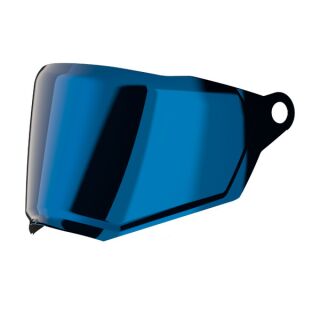 Visier Ersatzvisier Iridium Blau verspiegelt für LS2 Helm Pioneer II MX702