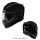 Icon Airflite Gloss Schwarz Black Integralhelm Motorrad Helm Stuntriding Caferacer