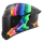 LS2 Motorradhelm Rapid III Flow Schwarz Multi FF820 Integralhelm Race