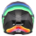 LS2 Motorradhelm Rapid III Flow Schwarz Multi FF820 Integralhelm Race