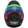 LS2 Motorradhelm Rapid III Flow Schwarz Multi FF820 Integralhelm Race