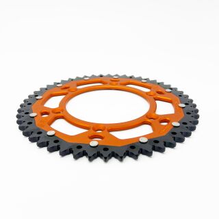Kettenrad für KTM Dual Stahl Alu Orange SX SXF EXC ZF Sprockets