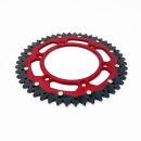Kettenrad für Honda Dual Stahl Alu Rot CR CRF 125 250 450 ZF Sprockets