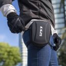 LS2 Motorrad Beintasche Shield 2,5 Liter Leg Bag Schwarz