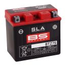 BS Battery Motorradbatterie 12V BTZ7S 6AH 130A AGM...