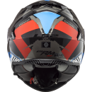 LS2 FF 800 Storm Sprinter Rot Titanium Hochglanz Motorrad Helm Integralhelm Racing