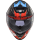 LS2 FF 800 Storm Sprinter Rot Titanium Hochglanz Motorrad Helm Integralhelm Racing
