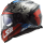LS2 FF 800 Storm Sprinter Rot Titanium Matt Motorrad Helm Integralhelm Racing S (55-56cm)