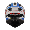 LS2 MX 702 Pioneer 2 Namib Weiß Blau Rot Dualsport...