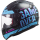 LS2 FF353 Rapid Player Schwarz Sky Blau Motorrad Helm Tourenhelm Integralhelm Racing