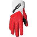 Thor MX Spectrum Kinder Youth Handschuhe Rot Weiß