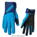 Thor MX Spectrum Kinder Youth Handschuhe Blau Schwarz
