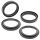All Balls Gabeldichtring-/Staubkappen-Satz f. Ducati DIAVEL 1200 s.Liste