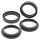 All Balls Gabeldichtring-/Staubkappen-Satz f. Husqvarna CR 125 s.Liste