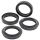 All Balls Gabeldichtring-/Staubkappen-Satz f. Kawasaki VN 900 s.Liste