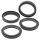 All Balls Gabeldichtring-/Staubkappen-Satz f. Suzuki DR-Z 400 05–22 s.Liste