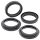 All Balls Gabeldichtring-/Staubkappen-Satz f. Suzuki GSX 1300 s.Liste
