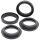 All Balls Gabeldichtring-/Staubkappen-Satz f. Kawasaki KX 100 s.Liste