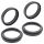 All Balls Gabeldichtring-/Staubkappen-Satz f. KTM SX 125 s.Liste
