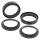 All Balls Gabeldichtring-/Staubkappen-Satz f. Suzuki DR 650 s.Liste