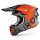 Crosshelm Airoh Twist 2.0 BIT Orange Grau MX Helm  Motocross Quad Enduro