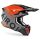 Crosshelm Airoh Twist 2.0 BIT Orange Grau MX Helm  + HP7 Brille Motocross Enduro