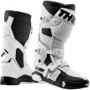 Crossstiefel Enduro Stiefel Motocross MX Stiefel Thor Radial Offroad Weiß Schwarz