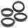 All Balls Gabeldichtring-/Staubkappen-Satz f. Honda CR 250 89–91