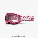 100 % Crossbrille Strata2 Fletcher Pink Motocross Enduro...