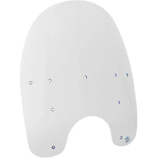 Rückläufer Memphis Shades Ersatzwindschild 15" für Harley FLSTC 86 - 17 mit ABE
